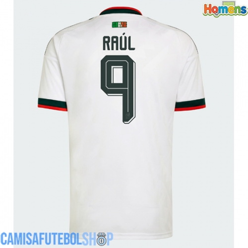 Camisa de time de futebol México Raul Jimenez #9 Replicas 2º Equipamento Mundo 2026 Manga Curta
